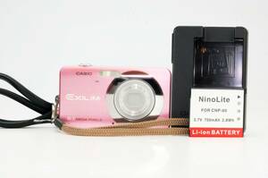 ■ 美品 ■ カシオ CASIO EXILIM EX-Z80 コンパクトデジタルカメラ ピンクがキレイ 新品バッテリー、充電器付