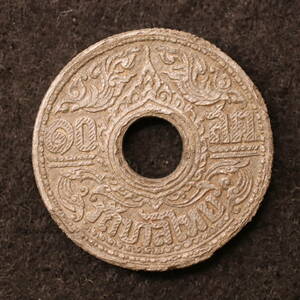 タイ王国 10 Satang錫貨（1942）[E3247]コイン