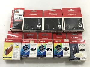 浜/未開封品/Canon/キャノン/インクカートリッジまとめ/BCI-11/BCI-3eY/BCI-370XL/BCI-5BK/BCI-9BK/純正/ブラック/カラーインク/浜1.4-93後