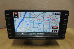 V9510/ Mitsubishi original J-04/8750A115/V-M07CAN0 Delica D:5 CV5W HDD navi map 2008 year TV 1 SEG built-in multi monitor CD*DVD reproduction OK