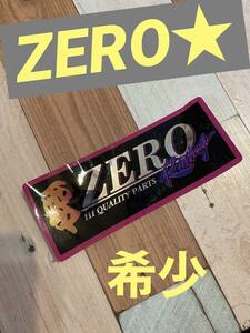 希少☆ZEROレーシング☆非売品マフラー用ステッカー