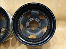 B303 希少 深リム 3ピース 16X10J -28 PCD139.7 6穴 4本 ハブ径112 JWL-T 規格品 JDM USDM USA 激レア サーフ ハイラックス 中古品 山梨県_画像4