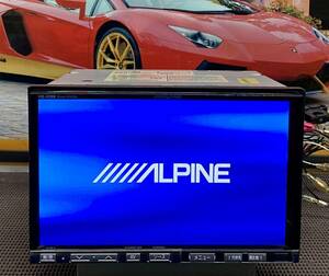 ALPINEアルパインビッグＸ 8インチ HDDカーナビ【VIE-X088】フルセグ地上デジタルTV/ハンズフリー/CD/DVD/SD/USB/ラジオ再生