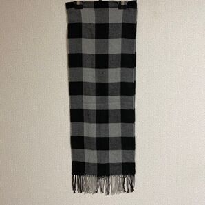 チェック柄マフラー 未使用
