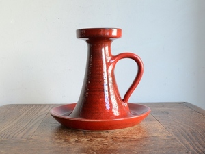 アンティーク花器 オブジェ ヴィンテージ デザイン 陶器 フラワーベース（H14.5cm） 華道 花瓶 生け花ポット
