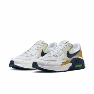 30㎝ ナイキ エア マックス エクシー白/紺/黄土 CD4165-119 NIKE AIR MAX EXCEE