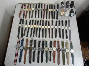 メンズ腕時計 大量50点 セット まとめ SEIKO/CITIZEN/CASIO/TIMBERLAND/HILFIGER/PIERRE BAKMAN/SWISS MILITARY HANOWA/SKAGEN/ICE WATCH他