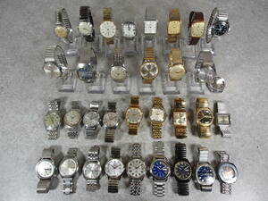 機械式腕時計 大量 33点 セット まとめ ORIENT GRAND PRIX 100/SEIKO/CITIZEN/ORIENT/TECHNOS/TURLER/UNIVERSAL GENVE 他 自動巻き 手巻き