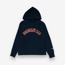 LOFTMAN別注 CHAMPION リバースウィーブ パーカー 赤色単タグ 黒_画像1