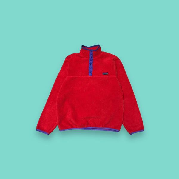 80s パタゴニア Patagonia フリース スナップT プルオーバー