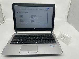 ジャンク/HP PROBOOK 430 G3 /Intel　Corei3-6100U　2.30GHz /500G/ 4G /13.3インチ