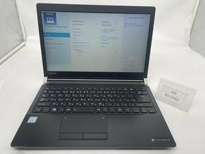 ジャンク/TOSHIBA Dynabook R73/D/ Intel　Corei5　6200U　2.4GHz/ 500G/ 4G /13.3インチ