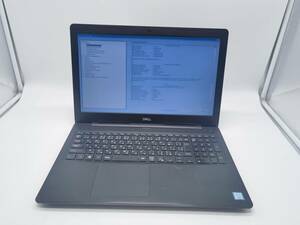 ジャンク／DELLデル Latitude　3590／ Intel Core i3‐8130U　2.20GHz ／M.2　128G／ 8G