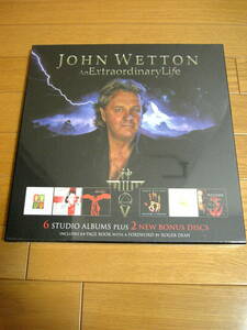 ◆新譜 JOHN WETTON/AN EXTRAORDINARY LIFE 8CD◆ジョン・ウェットン Asia King Crimson 新作◆