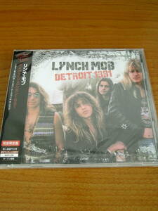 ◆新譜 LYNCH MOB/DETROIT 1991◆初回限定盤 リンチ・モブ 新作美品◆