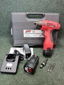 未使用 JTC AUTO TOOLS オートツール 電動ドライバー 1/4（六角）最大トルク 125 Nm　JTC-7654