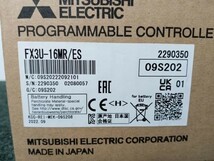 未使用 MITSUBISHI 三菱 マイクロシーケンサ FX3U-16MR/ES_画像10