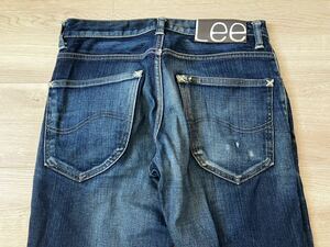 Lee 101 リー LM9305 通年 USED加工　 ナロー ストレッチ デニム パンツ ジーンズ Sz.28 メンズ 