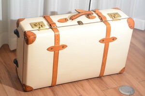 globe trotter safari 30 -inch glove Toro ta- Safari white white Carry case travel bag large 