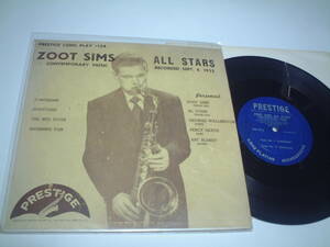 ☆１０インチ USA,PRESTIGE.MONO☆ZOOT SIMS ALL STARS