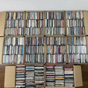 邦楽 CD 昭和 歌謡曲 80年代 90年代 100サイズ 10箱 約1600枚 まとめ売り 転売 大量 