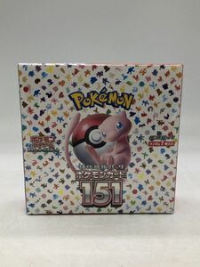 未使用品【Pokemon】ポケモン ポケモンカード 強化拡張パック 151 BOX シュリンク有【いわき鹿島店】