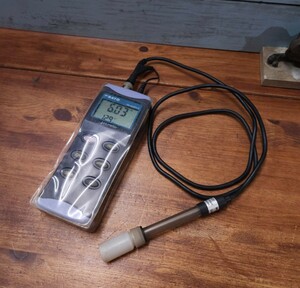 SATO 測定器 ハンディ型 pH計 SK-620PHⅡ 測定器 phメーター 通電確認済み 