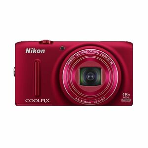 Nikon デジタルカメラ COOLPIX S9400 光学18倍ズーム 有効画素数1811万画素 ヴェルヴェットレッド S9400RD