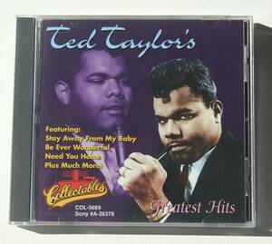 Ted Taylor『Greatest Hits』ソウル・シンガー