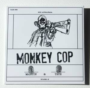 Martin Escalante & Tete Leguia『Monkey Cop』大友良英が絶賛する轟音サックス奏者と改造ベーシストのデュオ ノイズ×フリー