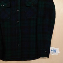 FIDELITY CPO Jacket 長袖 ジャケット ウール シャツ ブラックウォッチ USA製 フィデリティ 未使用新品 サイズL 2401　woolrich_画像4