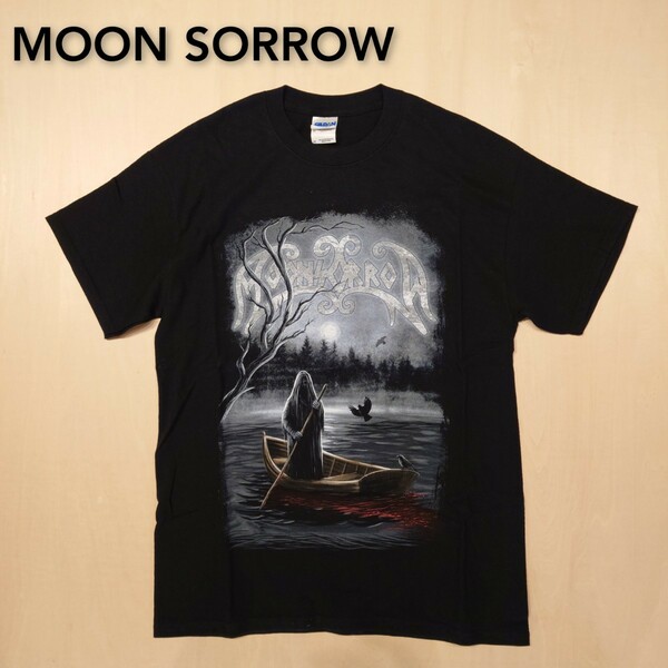 GILDAN Tシャツ MOONSORROW ムーンソロー バンドT ロック メタル 2300 サイズM 