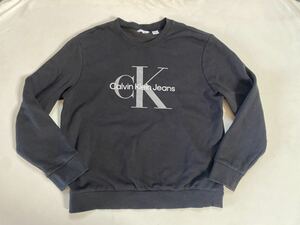 カルバンクライン　スウェット　トレーナー　CK Calvin Klein イズ　ブラック　プルオーバーメンズ　Lサイズ