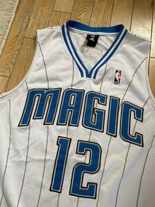 NBA MAGIC ドワイト・ハワード HOWARD 12 サイズ52オーランド・マジック adidas アディダス ユニフォーム ジャージ バスケ XL ストライプ