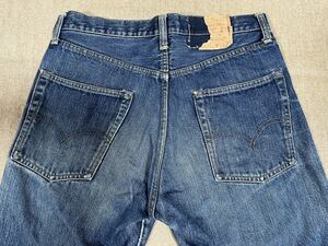 希少 Levi’s 505-0217 W30 ボタン裏5 66前後 リメイクデニム ボタンフライ デニムパンツ ジーンズ Gパン