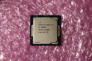 M246. INTEL / Core i5-10500T / 2.30GHZ / SRH3B / CPU・通電確認・ジャンク