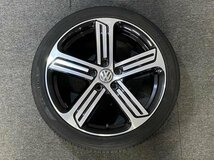 フォルクスワーゲン ゴルフR ヴァリアント ABA-AUCJXF 純正 夏タイヤホイール 4本セット (18x7.5J+49 112-5H) (225/40R18) (VW/AUDJHF_画像2