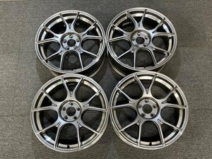 TANABE SSR FFT-R 18x7.5J+48 100-5H 18インチ ホイール 4本セット (タナベ/エスエスアール