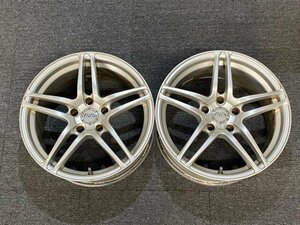 YOKOHAMA ADVAN AVS MODEL5 ホイール 2本セット 17インチ (17x8J+30 114.3-5H) 希少 レア (ヨコハマ/アドバン/モデル5/モデ5