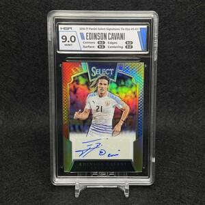 HGA9.0 2016-17 Panini Select Soccer Edinaon Cavani エディンソン・カバーニ Tie-Dye タイダイパラレル 世界30枚限定 Topps UEFA Prizm