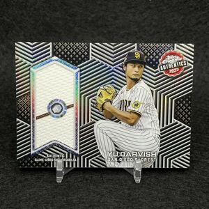 2023 Topps Chrome Authentics Darvish ダルビッシュ 実使用メモラビシアカード MLB 認証シール付き Panini WBC Baseball 侍ジャパン