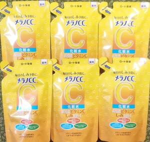 メラノCC 薬用 しみ対策美白化粧水 つめかえ用(170ml)　6個 新品