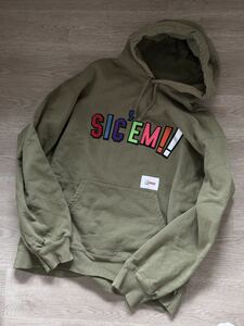 Supreme Wtaps Sic'em! Hooded Sweatshirt Olive XXL シュプリーム ダブルタップス パーカー オリーブ