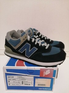 ニューバランス New Balance　26cm M574JN スニーカー　ネイビー　/996 576 