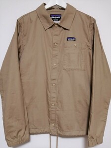 美品　Patagonia パタゴニア Lightweight All Wear Hemp Coaches JKT コーチジャケット ヘンプ 25335SP20 S カーキ 