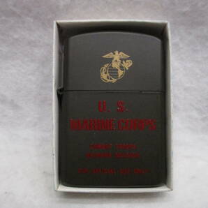 ★準未使用品 ZIPPO UNITED STATES of AMERICA シルバー 箱/ギャランティー付き・おまけUS MARINE CORPS アメリカ海兵隊 NBライター 保管品の画像10