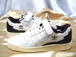 送料1040円～◆新品◆定価13200円◆adidas Originals◆アディダスオリジナルス◆FORUM 84 LOW◆レザー×スエード◆白×こげ茶◆26㎝