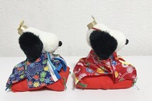 激レア　希少　ＳＮＯＯＰＹ　スヌーピー　ピーナッツ　雛人形　お雛様　ひな祭り　ぬいぐるみ　／　吉徳　よしとく_画像3