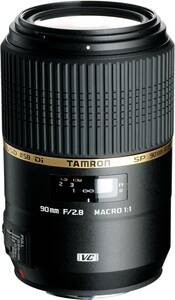 【美品】TAMRON タムロン 単焦点マクロレンズ SP 90mm F2.8 Di MACRO 1:1 VC USD ニコン用 フルサイズ対応 F004N