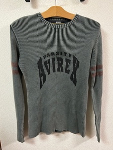 ★ AVIREX （アヴィレックス） カーキ　少し厚手　カットソー 　size XL